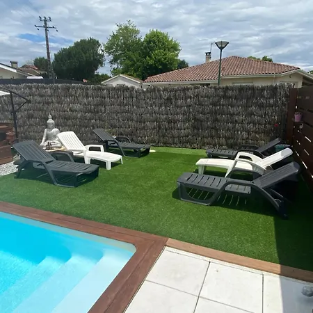 Maison Avec Piscine A 20 Min De Capbreton Et Hossegor *